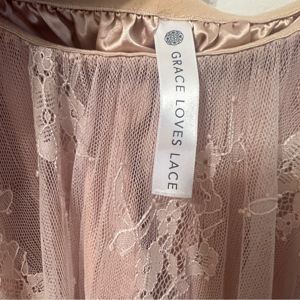 Grace Loves Lace “Belle” Skirt Sandstone XS - Picture 6 of 12